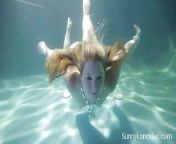Naked Nympho Sunny Lane Blows A Hard Dick Underwater! from milk of sunny