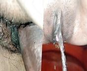 Fucking close up indian girl after pissing pussy cum inside fun fuck my wife's pussy after peeing from desi bhabhi outside peeing toilet scan