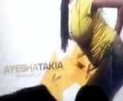 Cum Tribute on Ayesha Takia from gay vai bon takia porn xxxx