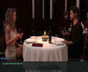 3d Game - A Wife And StepMother - Hot Scene #11 - Dinner with Bennett AWAM from a wife and mother 3d