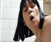 my hot stepnephew went into the bathroom to leave his milk in my ass from big titstress sexrsetress bathroom