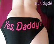 ohhh no..daddy comes to my bed and fucks my little wet pussy! from classic german daniela mini slip
