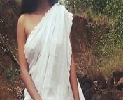 Sree girl no bra in jungle from ashwini sree