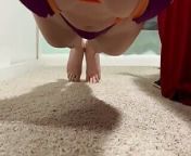 Cosplay - Princess Zelda Bikini Workout & Striptease from amouranth nsfw blue workout video