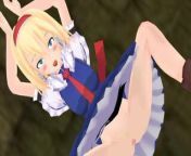 MMD R-18 Touhou Alice from mmd r 18 alice