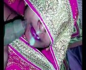 Bhabhi Sex cum in mouth from young village aunty nose