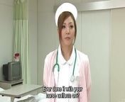 Japanese nurse discovers her love of sex and patients from docter and parents rap