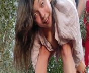 Cumming inside a girl in the woods from tinni hillol sex scandal