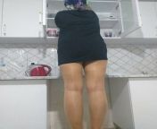 Turbanli mature housewife pantyhose from azeri qiz 18