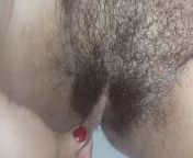 Indian Amateur Aunty is Rubbing her Hairy Pussy from mathur aunty sex