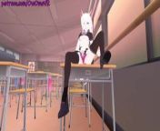 Masturbating in my Class Room OwO VRchat Preview from hannah owo anal