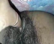 Indian hairy pussy masturbation from indian hairy solo