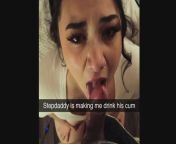 REAL Stepdaddy Punishes His Daughter (Warning: Very Rough Sex) from dad daugther nude reallola issue