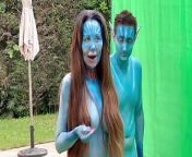 Matteo Linux & Nina Garco in Avatar xxx parody from avatar kora kiss