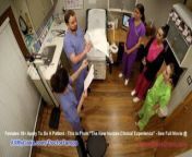 Nurse Lenna Lux, Angelica Cruz & Reins Give Each Other Exams from my taboo lenna lux