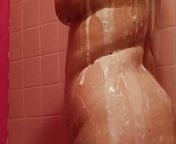 Midnytebbw bbw latina taking shower alone after a long day of work from taking shower and relax playing