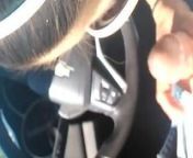 pregnant hooker blows and jerks me in car till cum from pregnant hooker