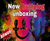 Unboxing New Huge Buttplug Order Puppy Tail Big FLR Femdom Miss Raven Training Zero Male Slave Dominatrix BDSM Bondage from zero depth vaginoplasty male to f male transgender surgery vagina without depth surgery in india from hijra sex pussy