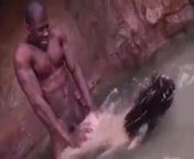 Interracial sex in the water from wather sex