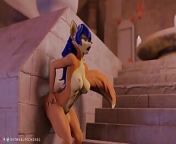 Carmelita the Fox is trying tocatch that SSD (super suckable dick ) from trailer the fox
