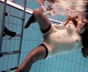 Salaka Ribkina teenie naked in the pool from teenie nude