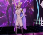R18-MMD Bestie - Love Options Ahri Uncensored 3D Nude Dance from slimdog 3d nude