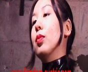 Chinese Mistressestorments slave friends in dungeon in same time from chinese spanking boys