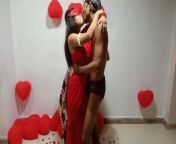 Loving Indian Couple Celebrating Valentines Day With Amazing Hot Sex from telugu village girls hot romantic sex