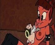 Gentle fuck of the lady from cartoon most sex