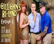 Airheaded Ginger Spitroasted By Hunk Professor & Muscle Bear Skipper - Lauren Phillips - Biphoria from parody