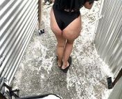 Katrina filming herself in outdoor dressing room from katrina kaif sexy secret scene of movie doo