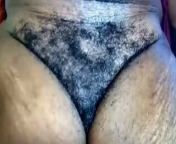 Mature big hairy African cunt, close-up from hairy african bbw