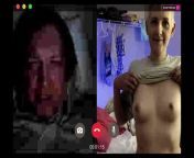 Tits and Ass in live web call chat from nudist living