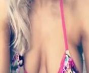WWE - Lana dancing in bikini, selfie 04 from wwe lana nipple slip