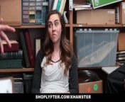 Shoplyfter - Naughty Teen Takes Two Cocks from lexi lovell anal