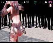 Mash - Sexy Dance - See-through armor from belly sexy dance