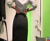 woman in business look has quick fuck before work-business-bitch from sexy danish hindi