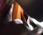 Touching saree from back touching saree in bus raning