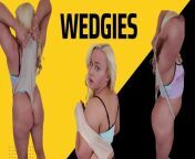 wedgie girl wedgies big panties from www xxx pant comedy