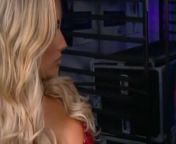 WWE - Carmella backstage at Smackdown 4-2-21 from wwe carmella kiss