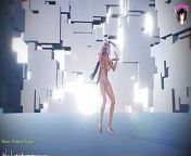 Bunny Girl Full Nude Dance (3D HENTAI) from myanmar nude girl