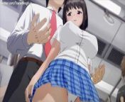 (hentai 3D) you know her from the train, love and lust from hentai 3d hebe