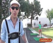 MAGMA FILM Hot Mini-golf lessons from acters nagma blow
