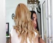 An amazing blonde lesbo milf with small tits is having her way with a cute skinny Latina from jab sixty videos pageanladeshi fast tami sex video new 3gp