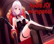 Spanish audio hentai JOI. Your new mistress humiliates you. from hentai joi femdom