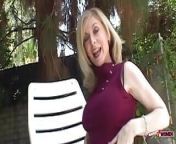 Being outdoors does not stop Nina Hartley from getting her milf sugar walls passionately pounded from nina hartley doggy pov