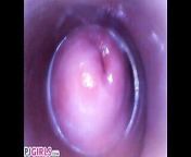 PJGIRLS Silvia DeLuxe sticks camera in her vagina (pussycam) from pjgirls violeta39s pussy gaping show wet juicy vagina ripples and folds