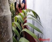 House Garden Clining Time Sex A Bengali Wife With Saree in Outdoor ( Official Video By Villagesex91) from saree in sexbabi
