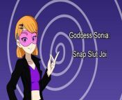 Goddess Sonia- Snap Slut Joi from my porn snap comic and man rap women