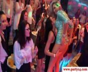 Real euro amateurs munching in stripper cocks from real stripper party